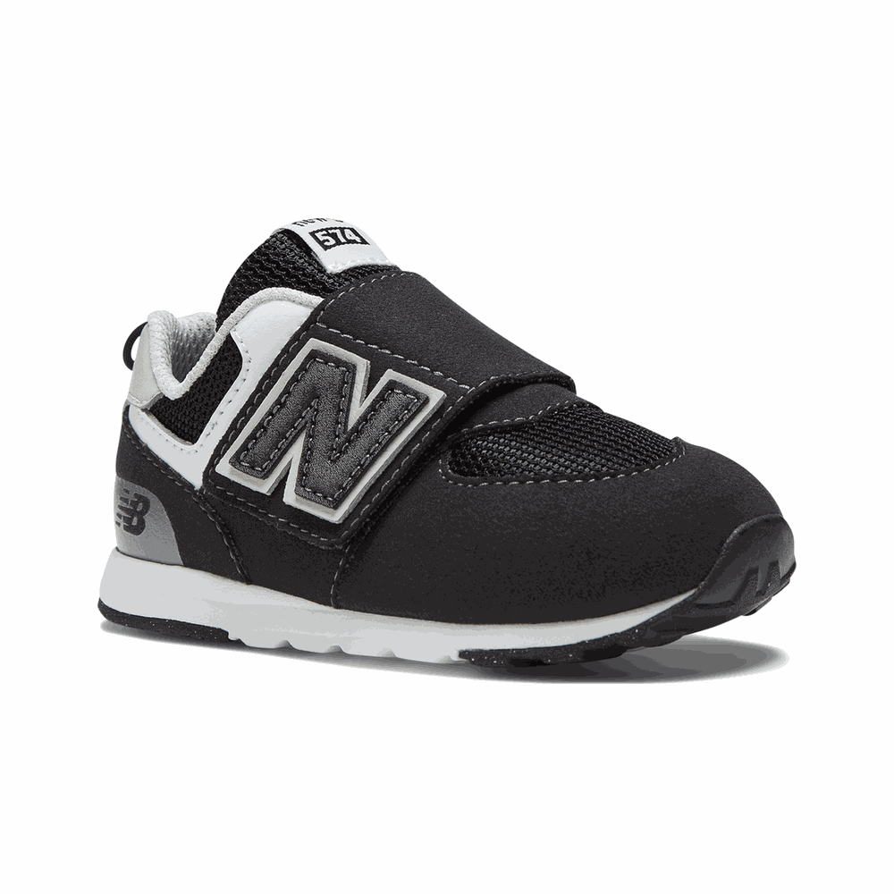 Gyermekcipő New Balance NW574BK – fekete