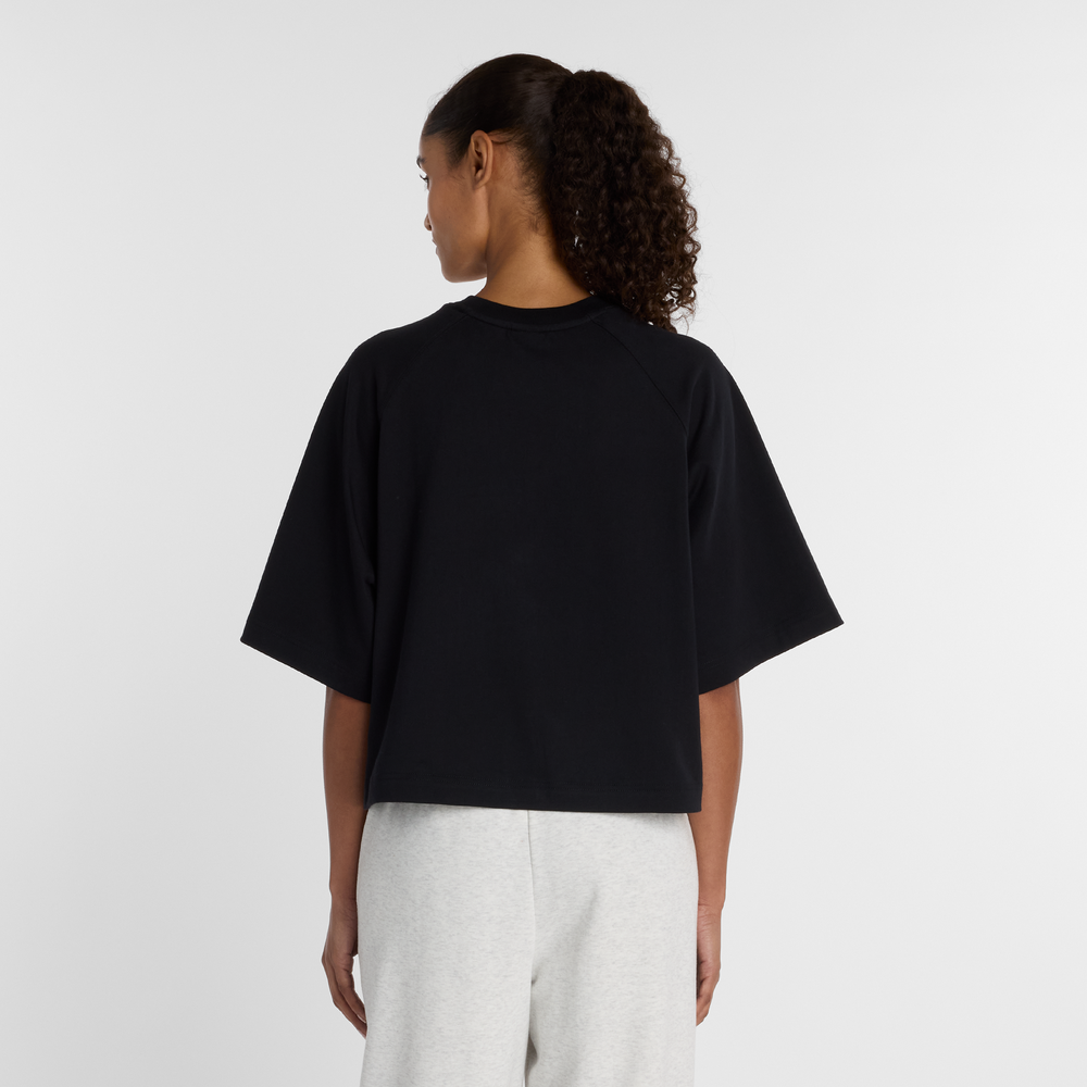 Női póló New Balance WT61371RBK – fekete