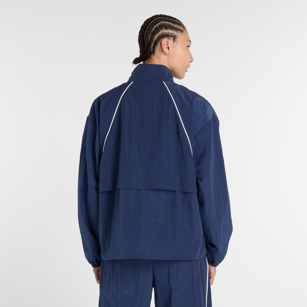 Női dzseki New Balance WJ6113KSNNY – sötétkék