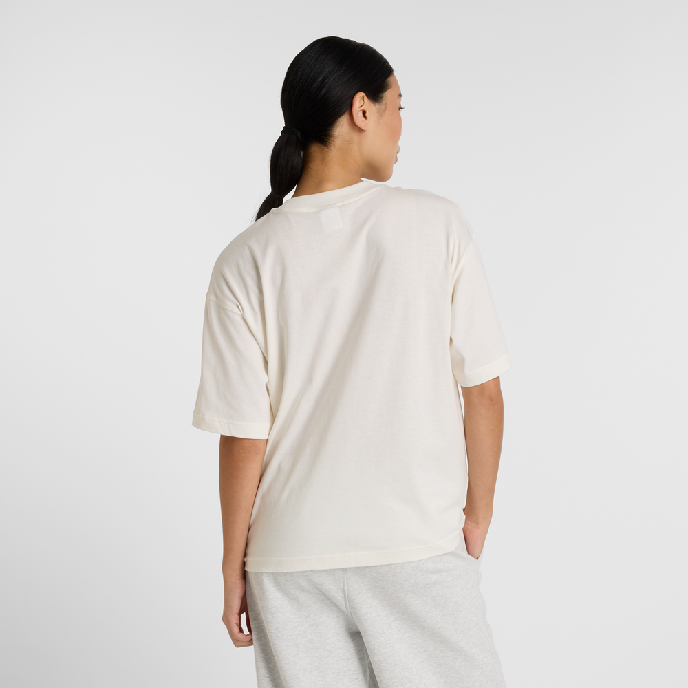 Női póló New Balance WT51529SST – fehér