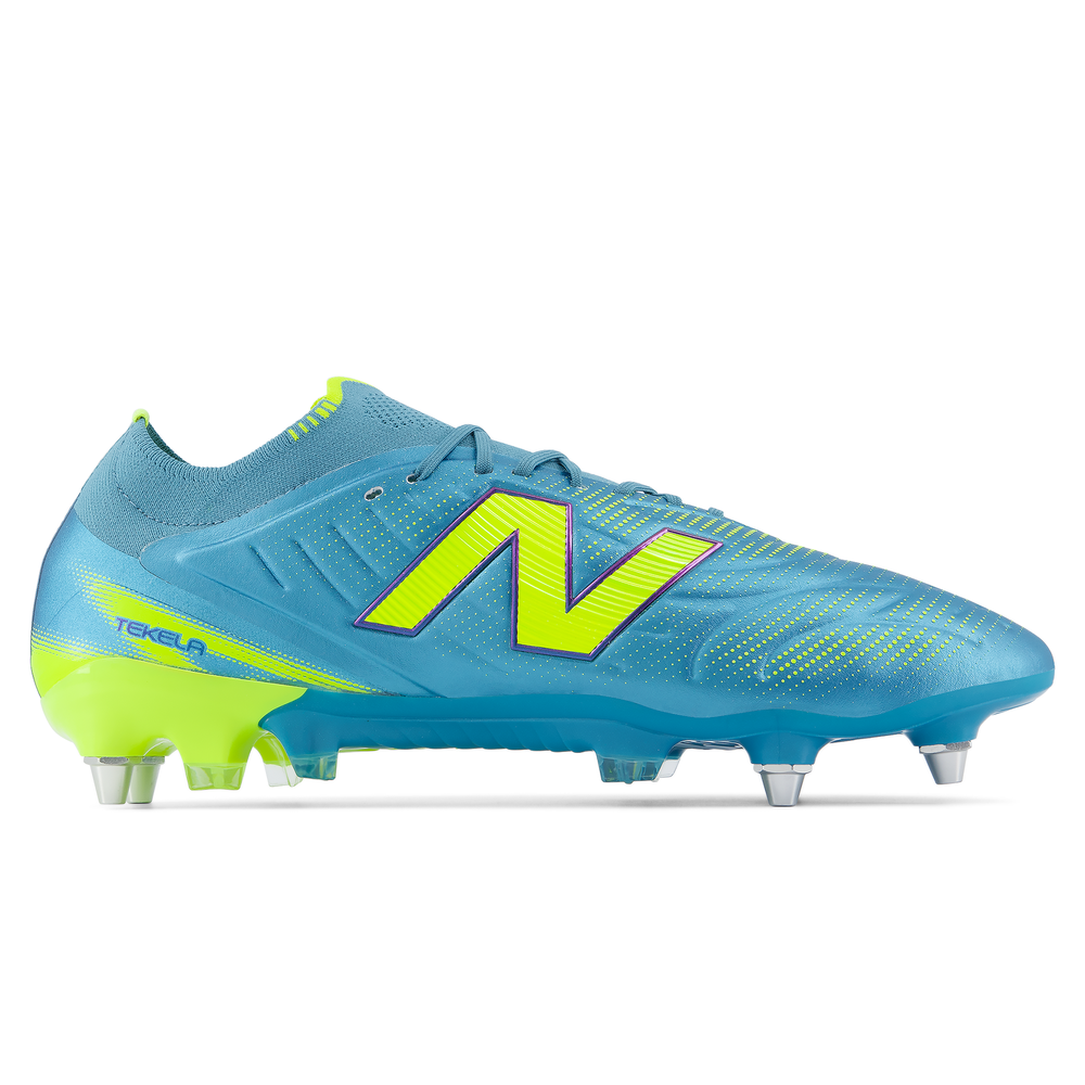 Férfi focicipő New Balance TEKELA ELITE SG V5 UT1SL5TE – kék