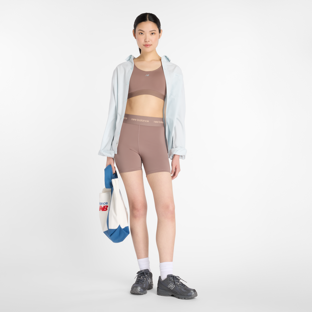 Sport melltartó New Balance WB51032EAS – bézs