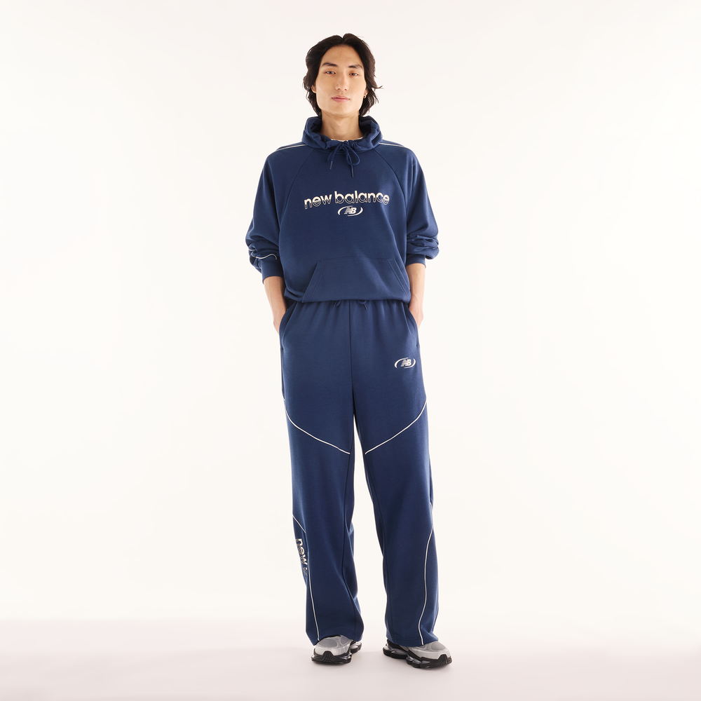 Férfi felső New Balance Trackside – sötétkék