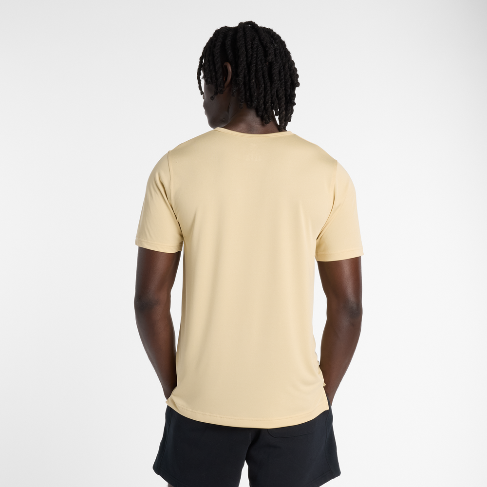 Férfi futópóló New Balance MT61O0U4ABC – sárga