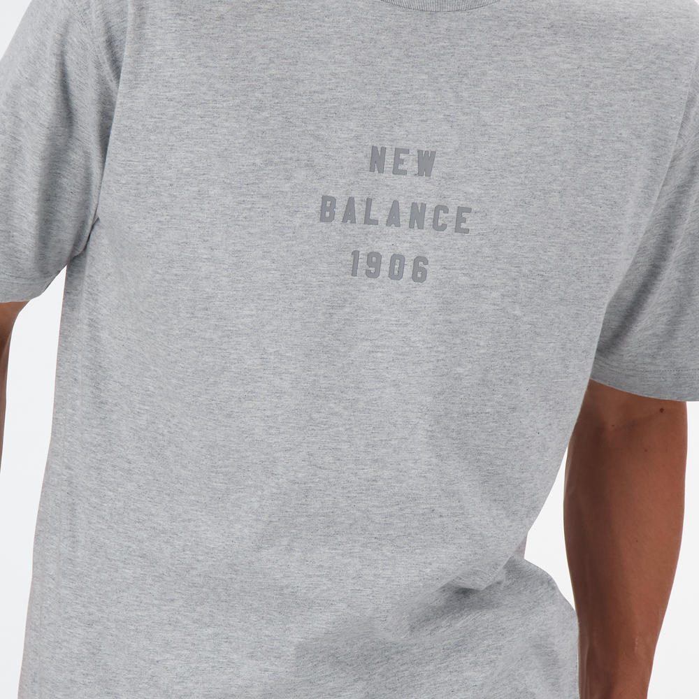 Férfi póló New Balance MT41519AG – szürke