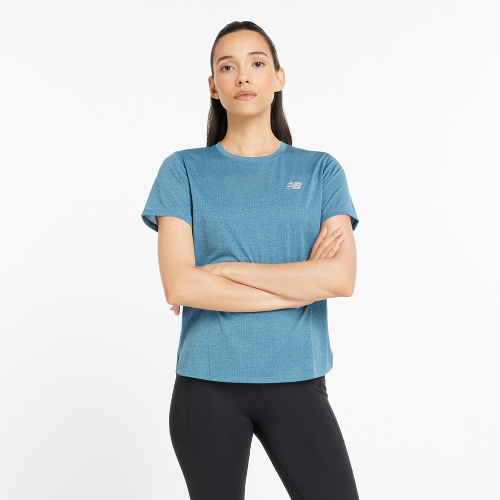 Női póló New Balance WT41253TUM – kék