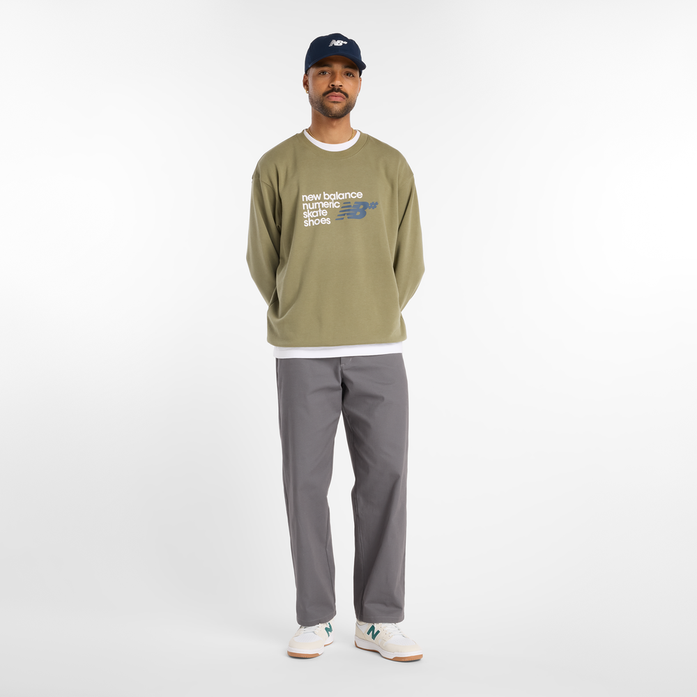 Férfi felső New Balance Numeric MT51952DEK – zöld