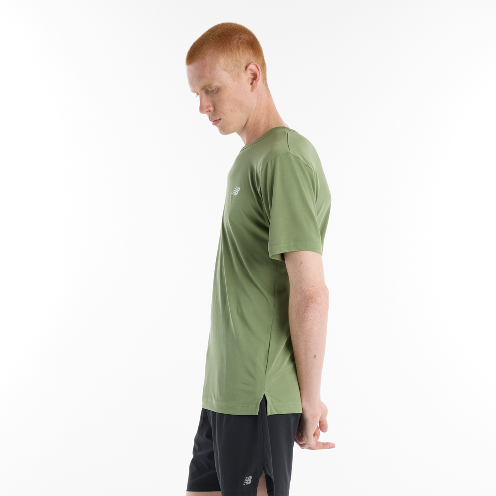 Férfi futópóló New Balance MT61O0U4AAR – zöld