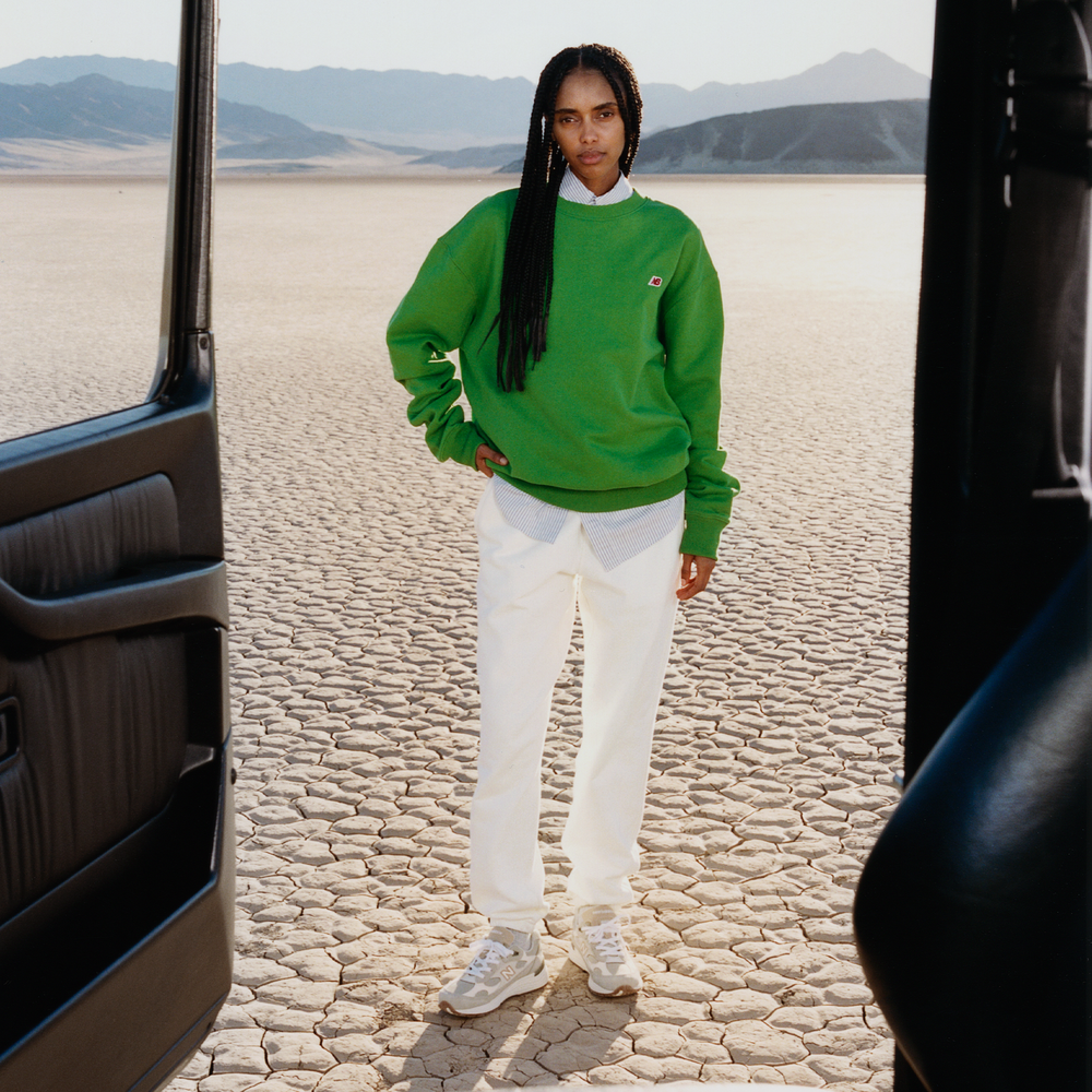 Unisex cipő New Balance U992720 - bézs