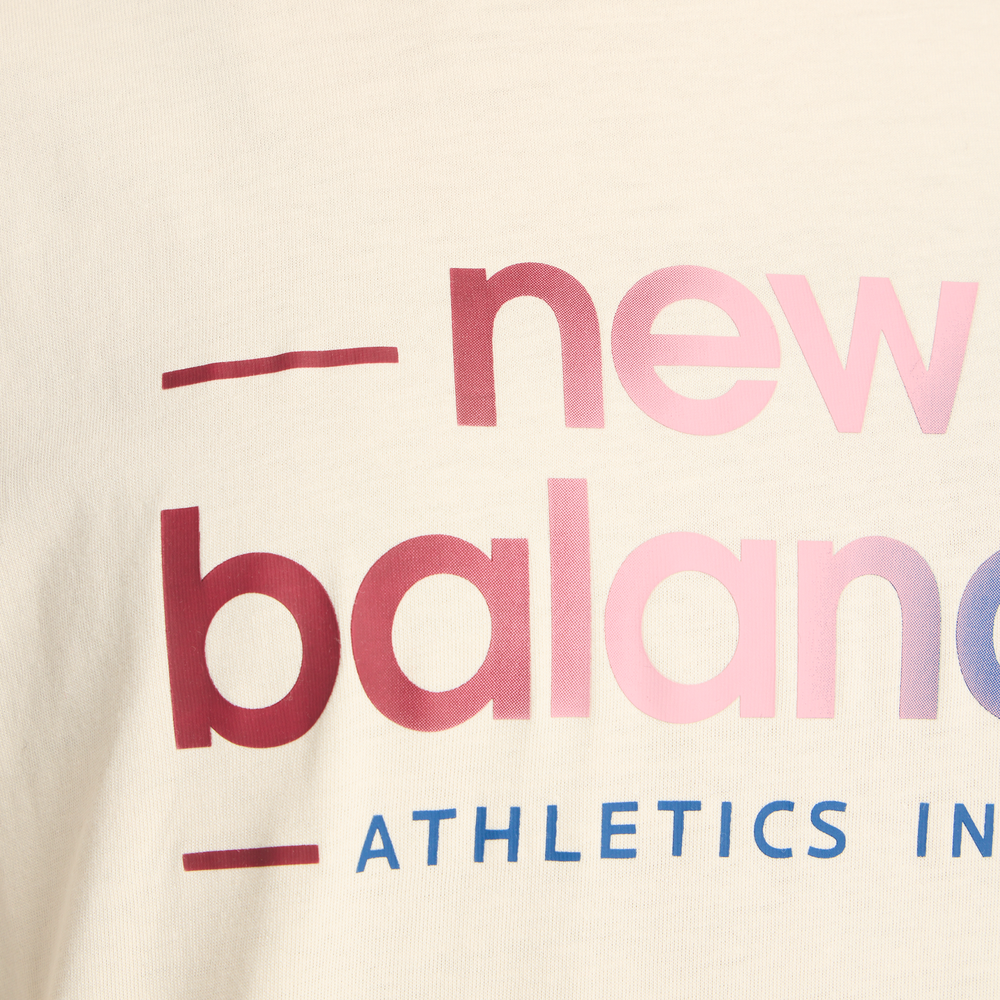 Női póló New Balance WT53916LIN – bézs