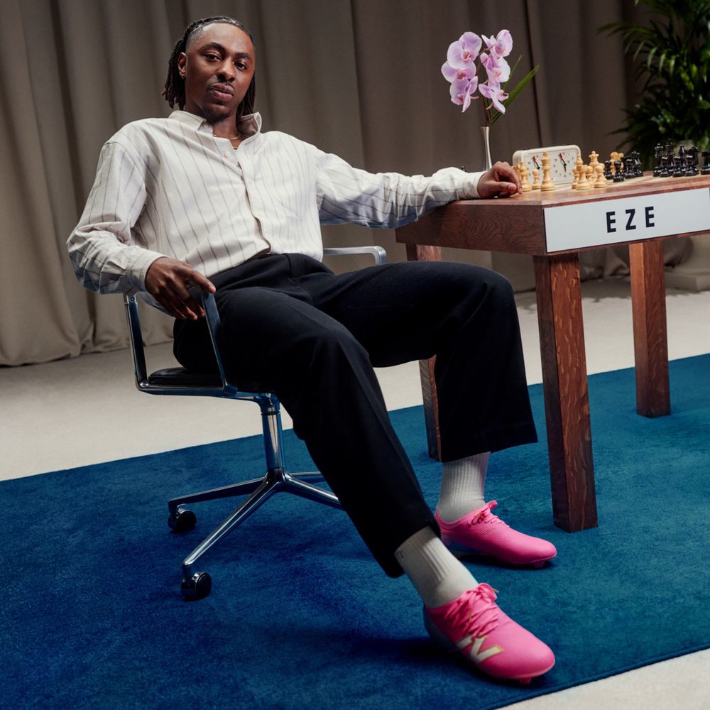 Férfi focicipő New Balance FURON ELITE FG V8 UF1F6O4 – rózsaszín