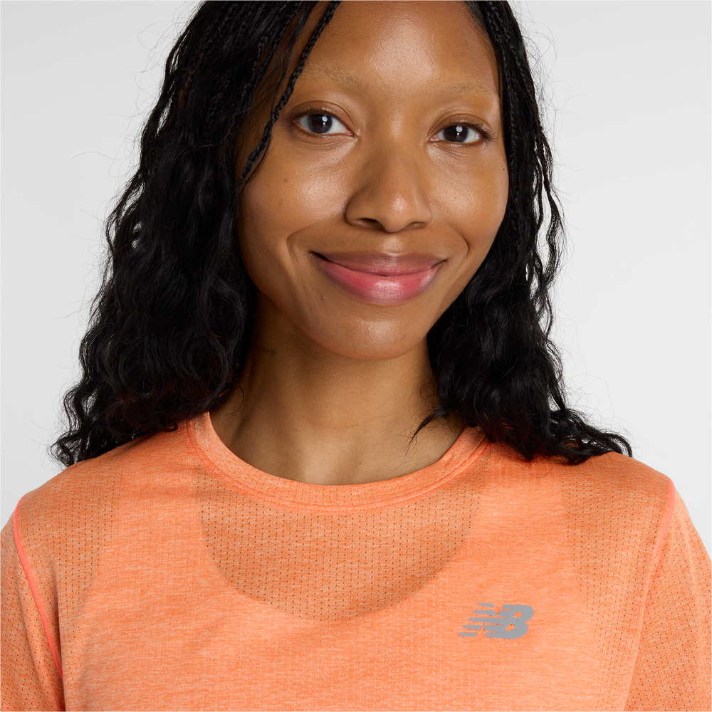 Női póló New Balance WT41253AAE – narancssárga