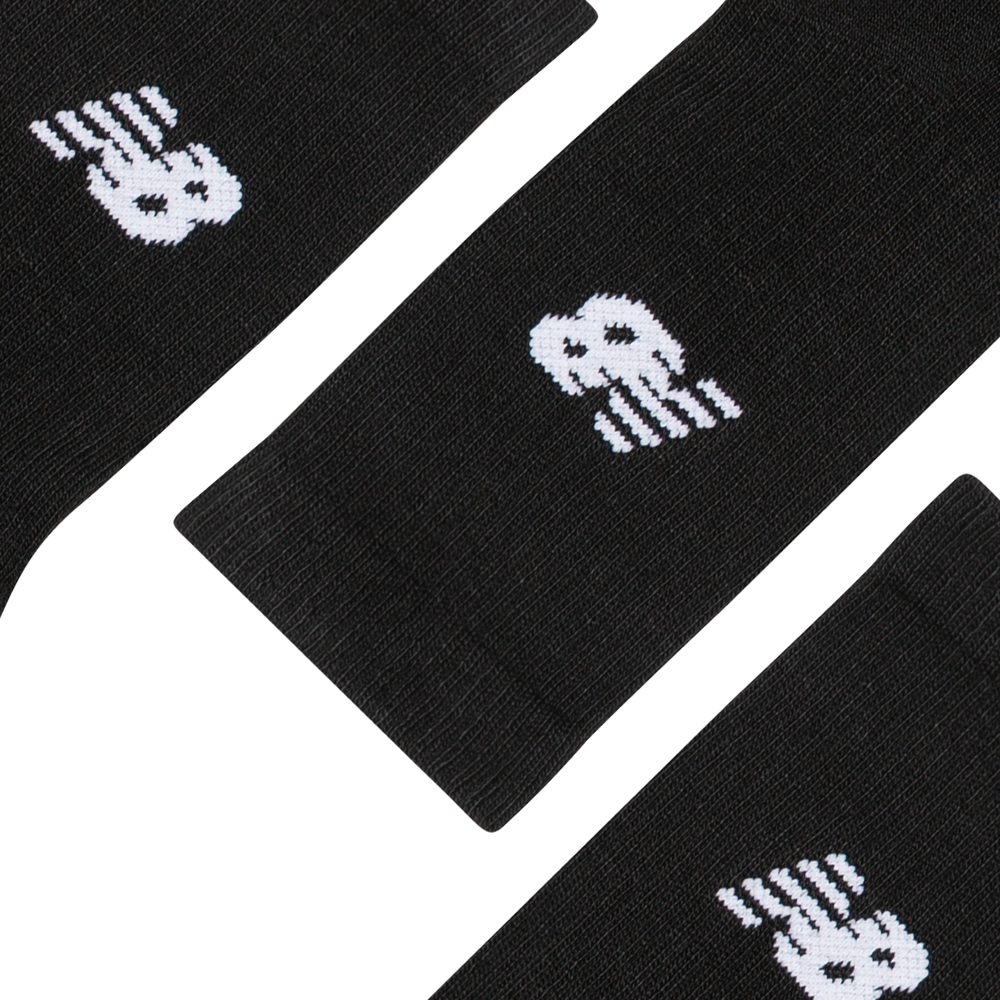 Gyermek zokni New Balance LAS35136BK – fekete