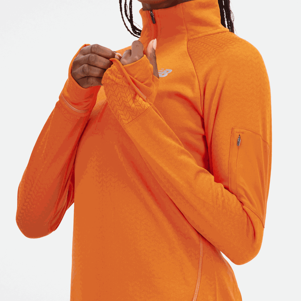 Női felső New Balance WT23252CEN – narancssárga