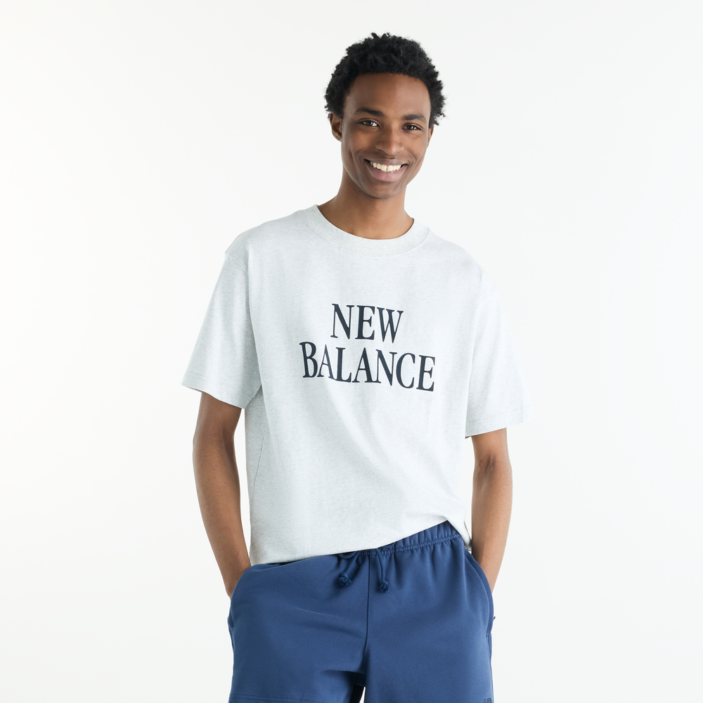 Férfi póló New Balance MT62I3O5AHH – szürke