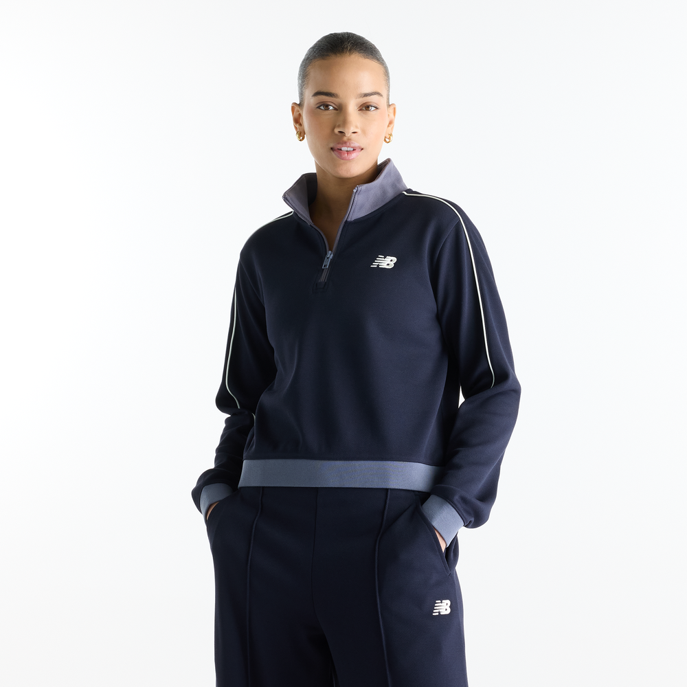 Női felső New Balance WT62T5OMDNT – sötétkék