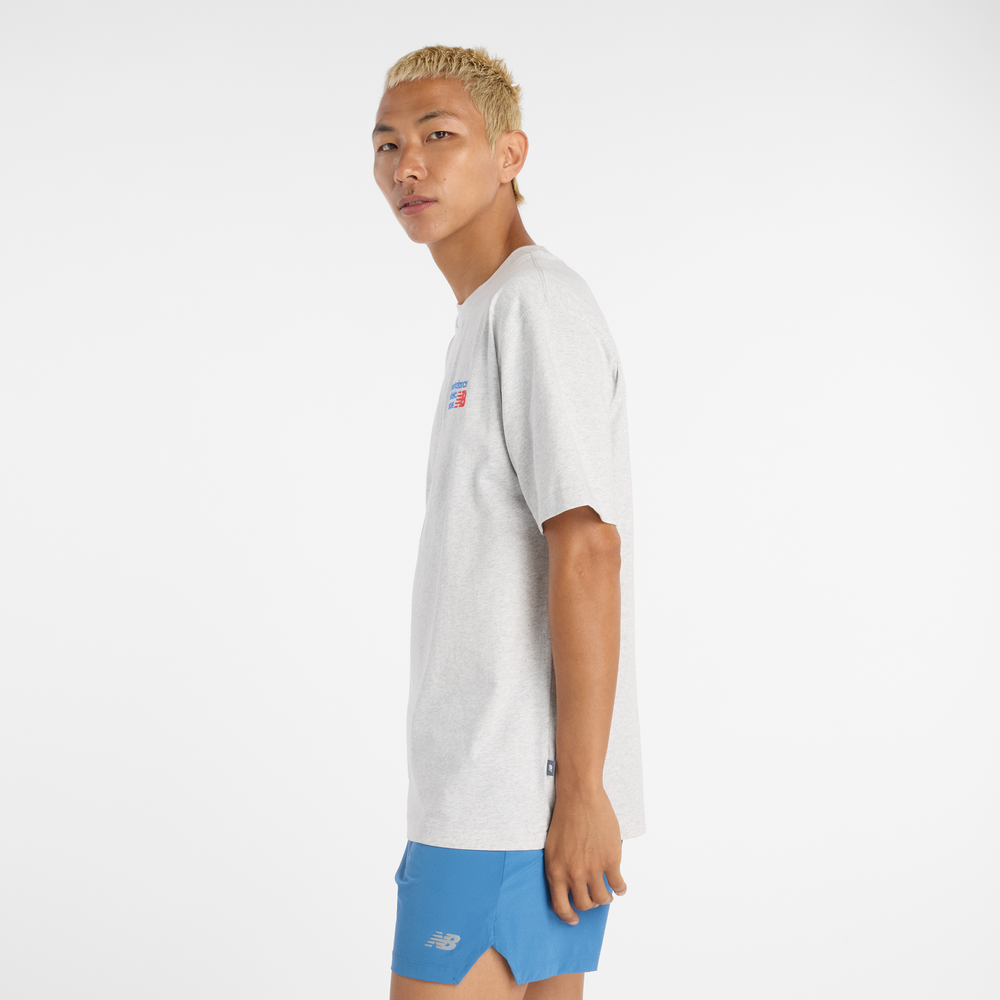 Férfi póló New Balance MT41908AHH – szürke