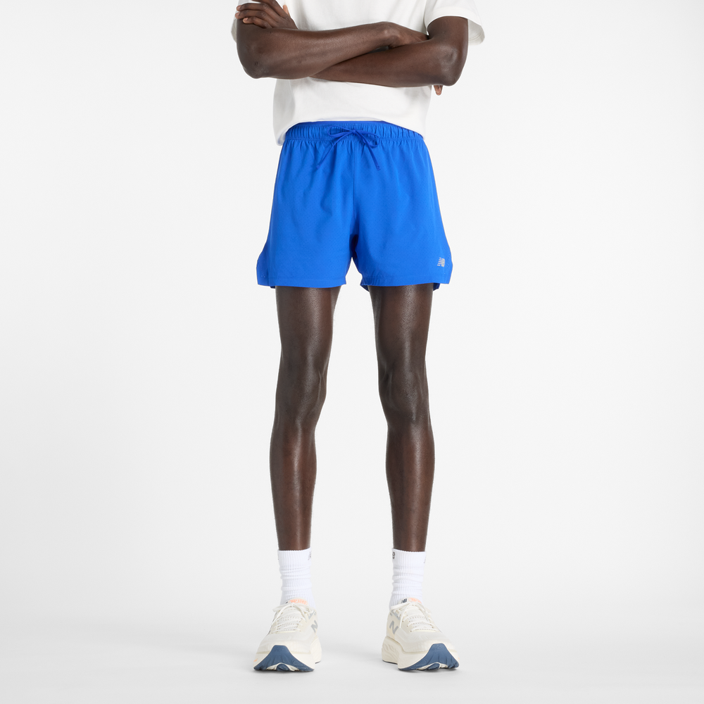 Férfi futónadrág New Balance MS41286BUM – kék