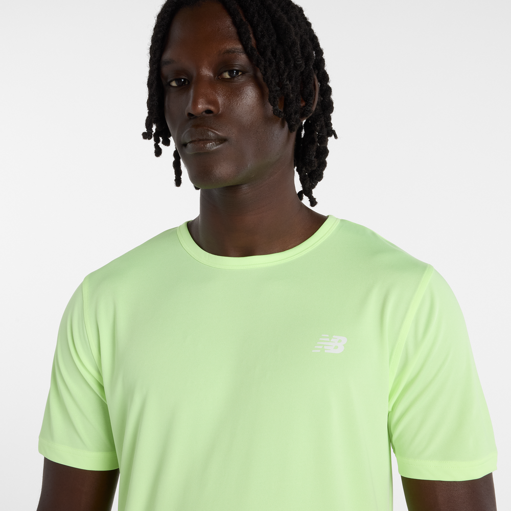 Férfi futópóló New Balance MT61O0U4AFG – zöld