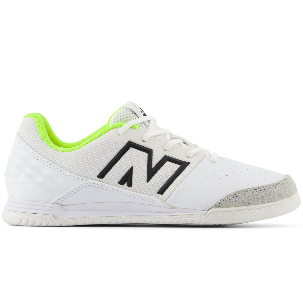 Gyermek teremcipő New Balance AUDAZO V6 COMMAND IN JNR SJA2IWH6 – fehér