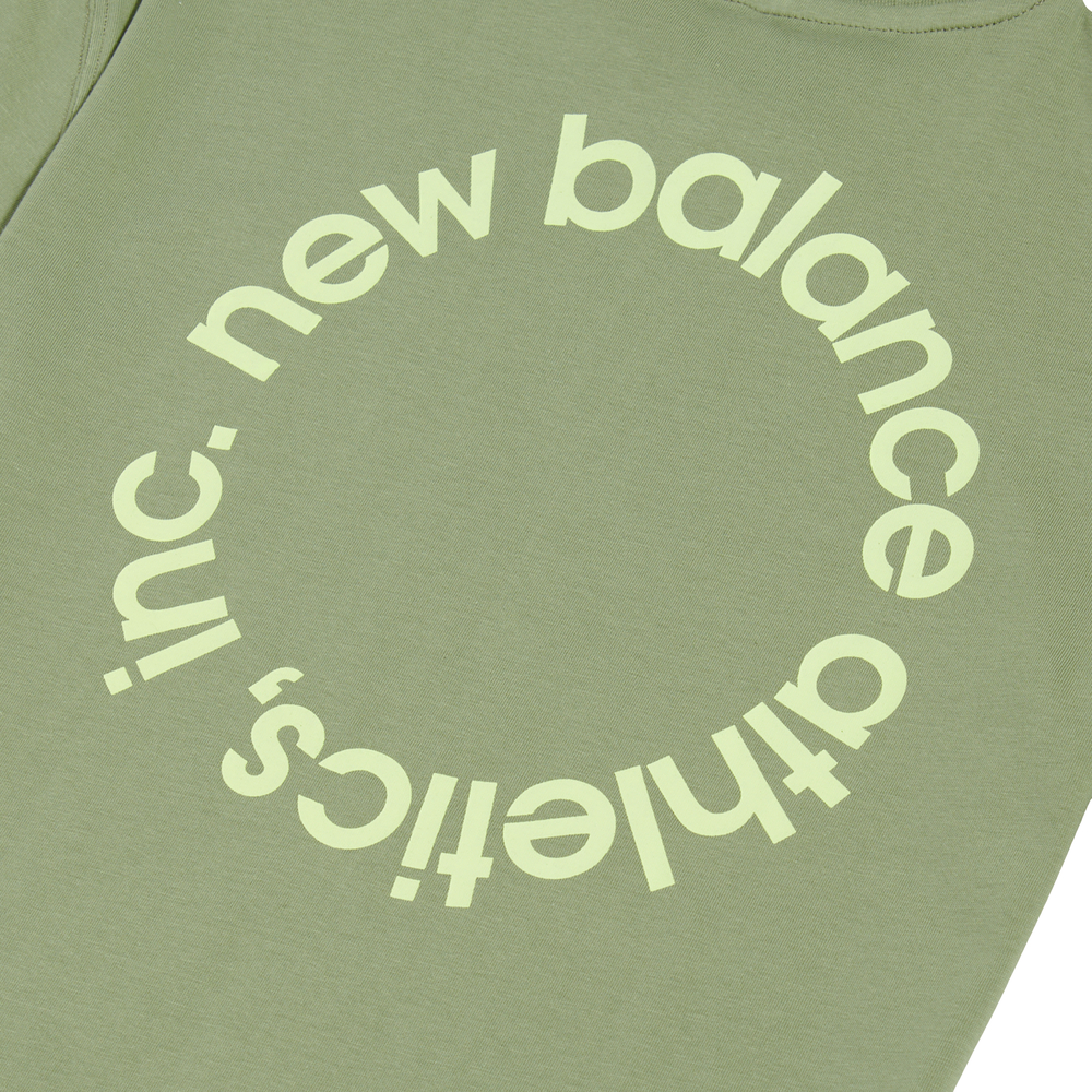 Gyerek póló New Balance LAKB0177AAR – zöld