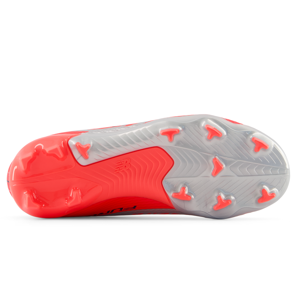 Gyermek focicipő New Balance FURON TEAM JNR FG V8 SJF3FMP8 – piros