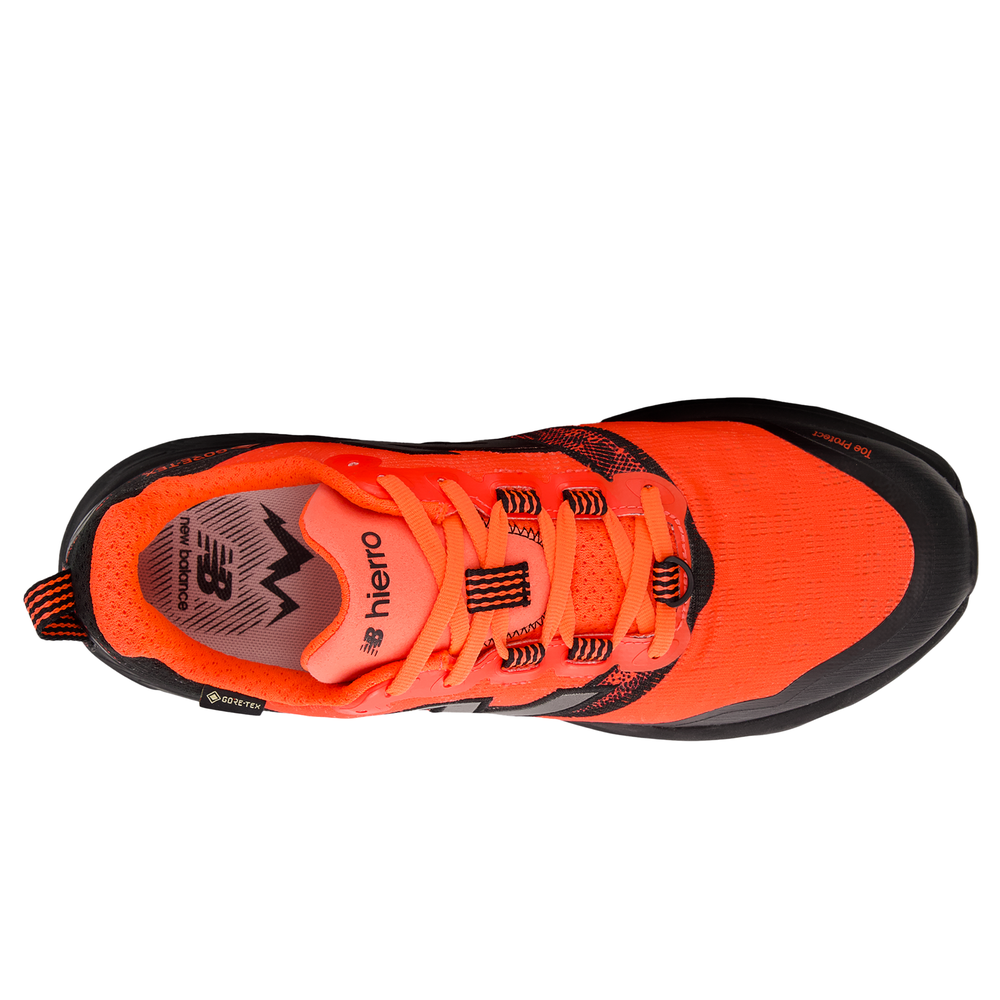 Férfi futócipő New Balance Fresh Foam X Hierro v9 Gore-Tex MTHIGLC9 – narancssárga