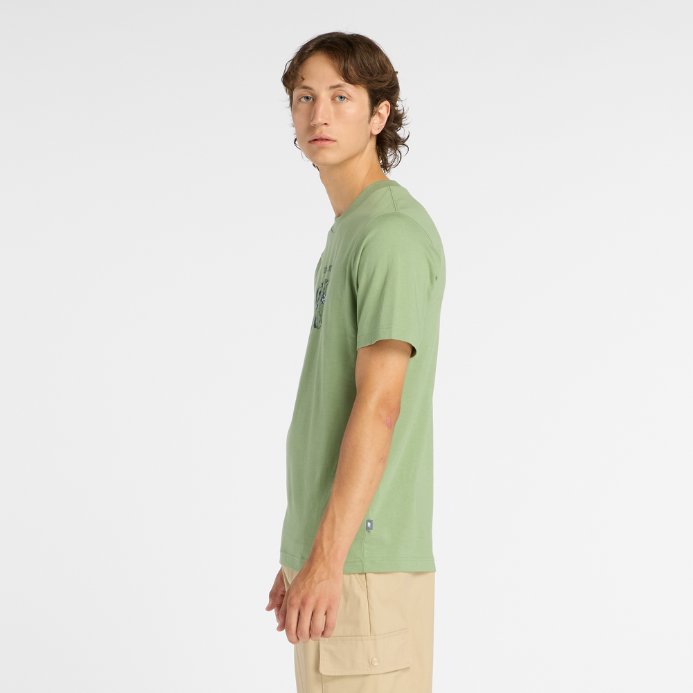 Férfi póló New Balance MT61778SAAR – zöld