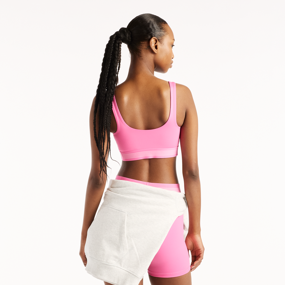 Sport melltartó New Balance WB61Q0QKAAC – rózsaszín