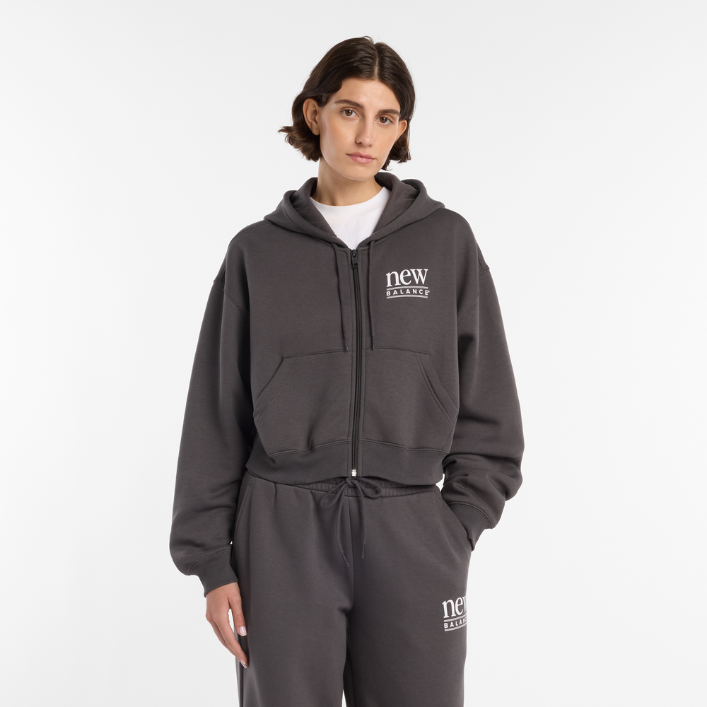 Női felső New Balance WJ6109B2ABR  – szürke