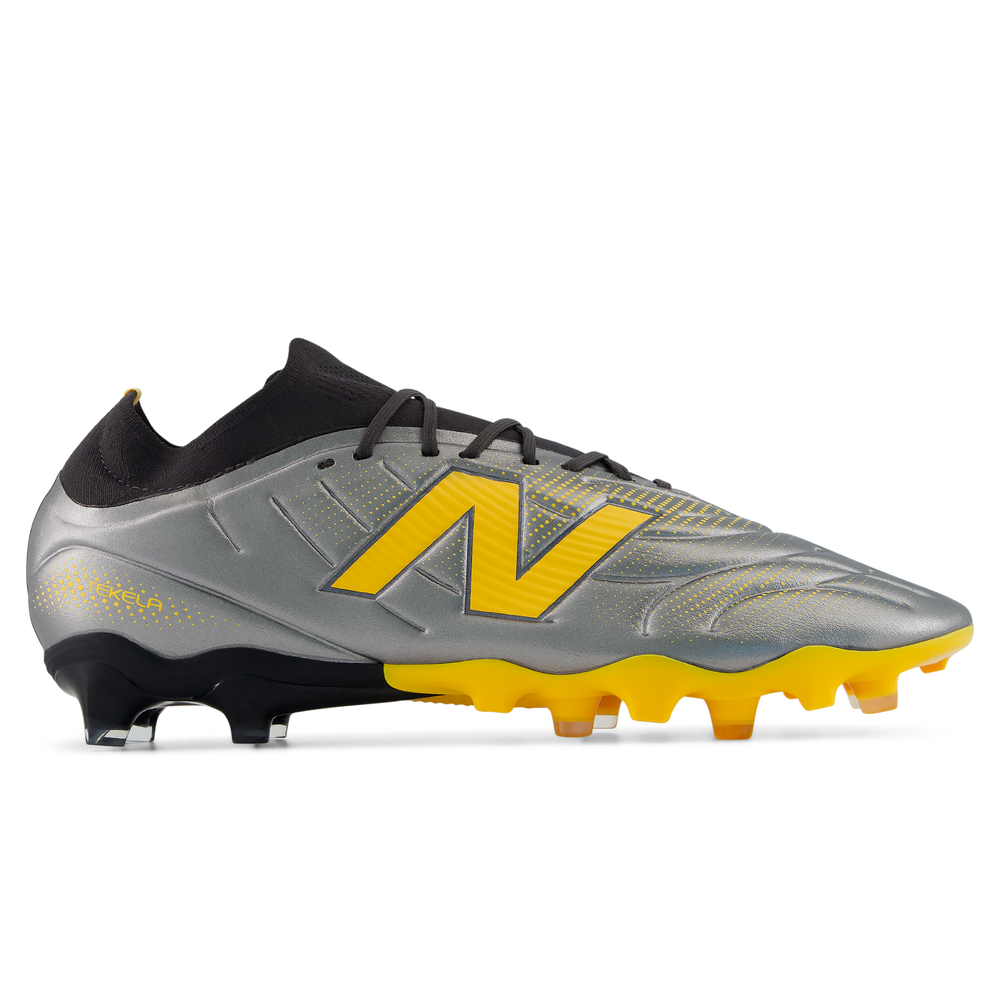 Férfi focicipő New Balance TEKELA TEAM FG V5 UT3FL1SW – ezüst