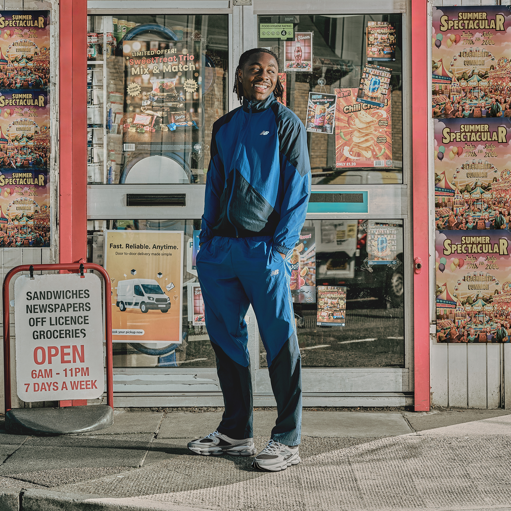 Férfi kabát New Balance MJ61J73YNNY – kék