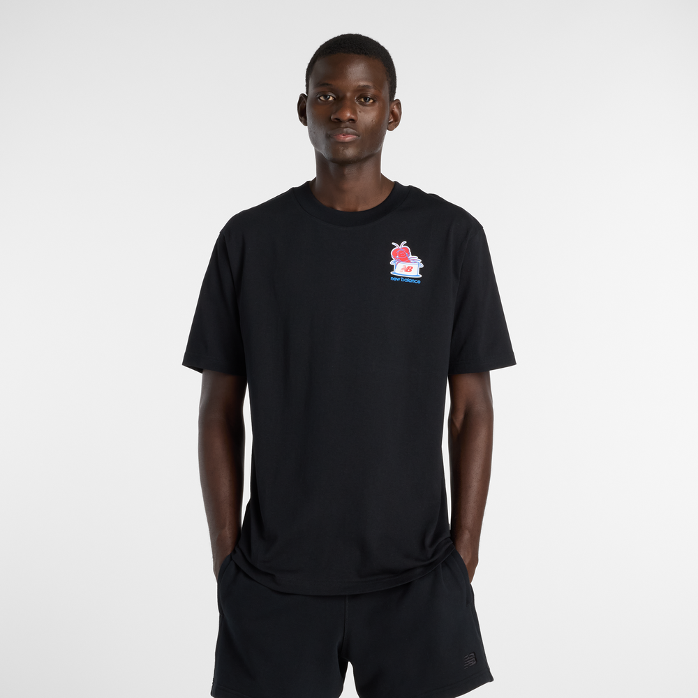 Férfi póló New Balance MT61Y1F6BK – fekete