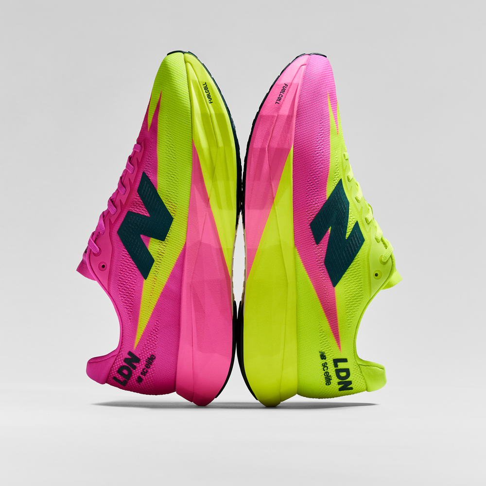 Női futócipő New Balance FuelCell SC Elite V5 TCS London Marathon WRCEL4YX  – rózsaszín