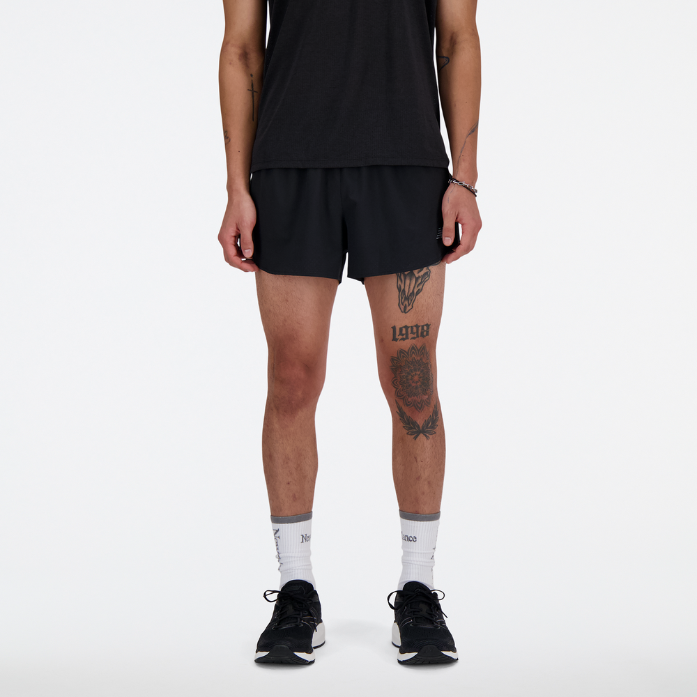 Férfi futónadrág New Balance MS41280BK – fekete