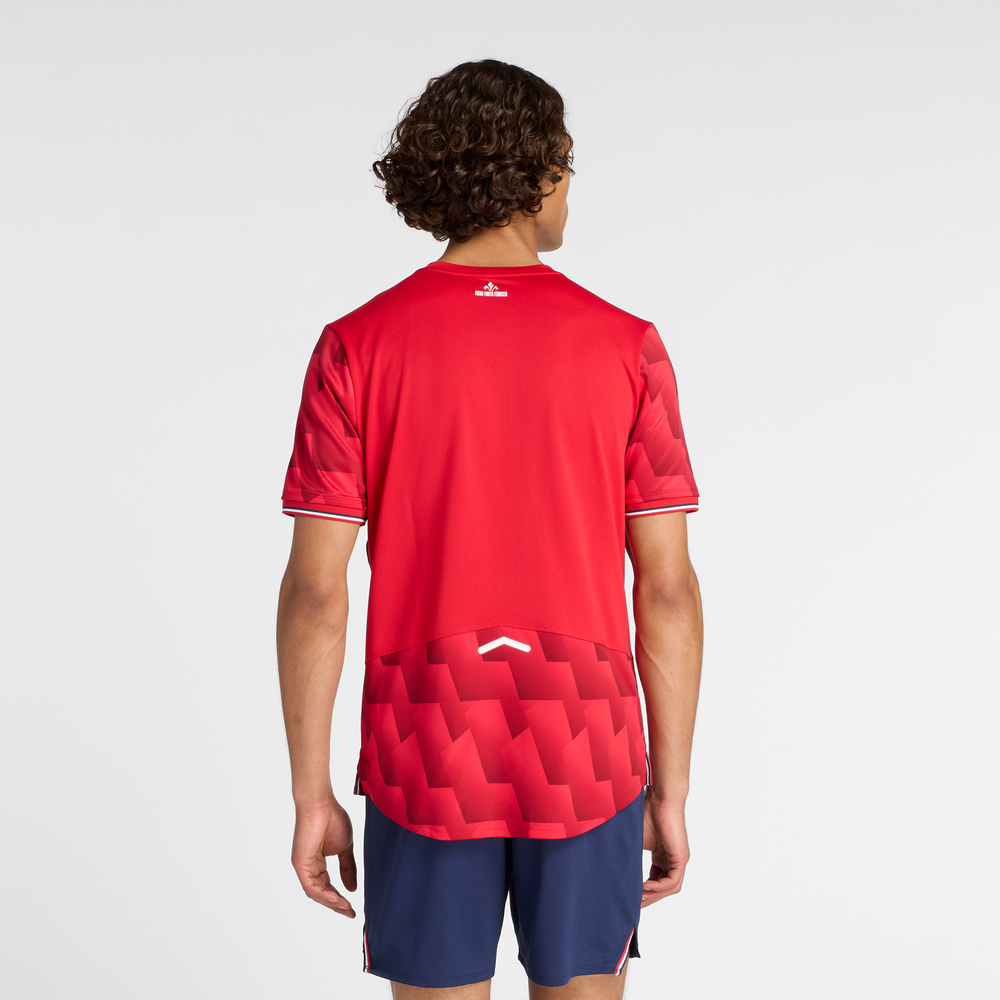 Férfi póló New Balance LOSC Lille MT230454HME – piros