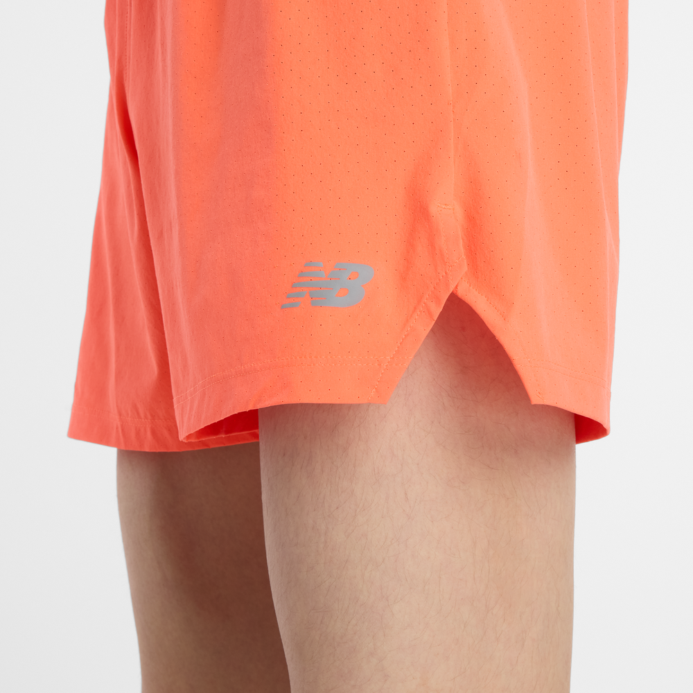 Férfi futónadrág New Balance MS41286AAE – narancssárga