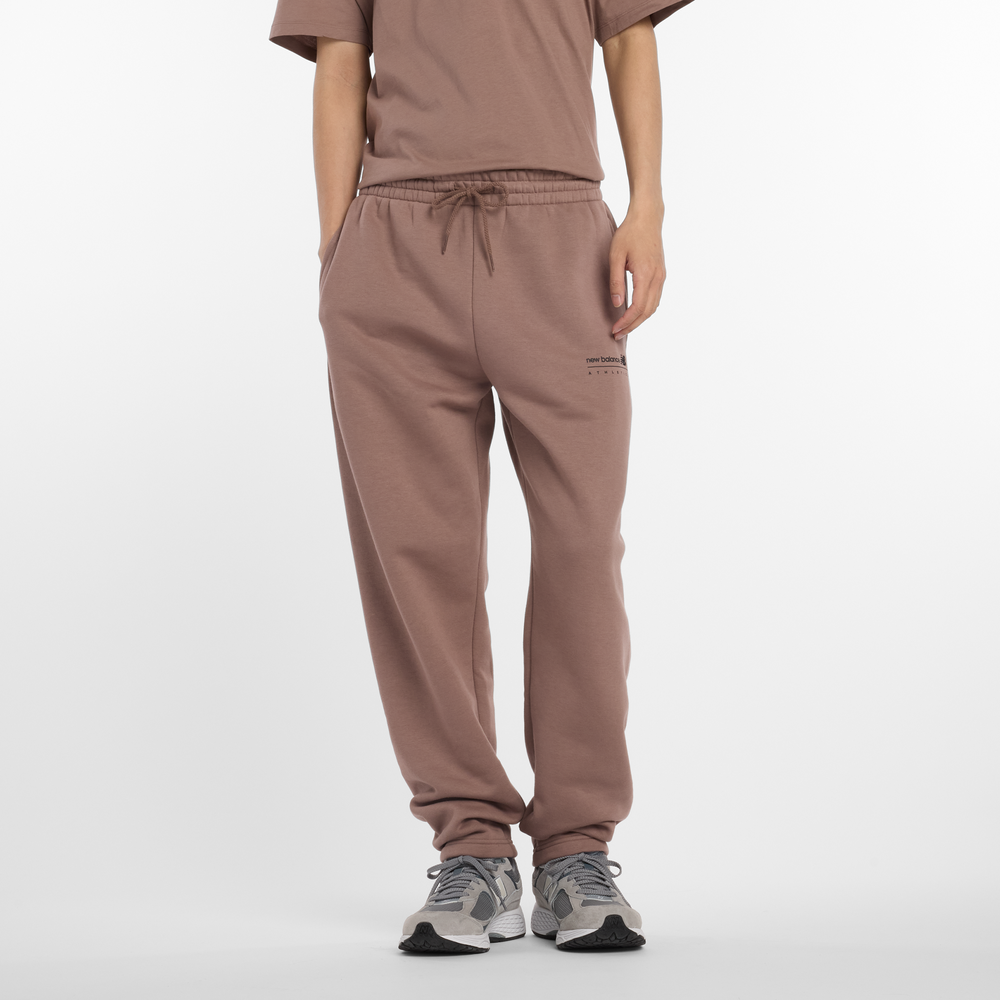Férfi nadrág New Balance MP53508EAS – barna