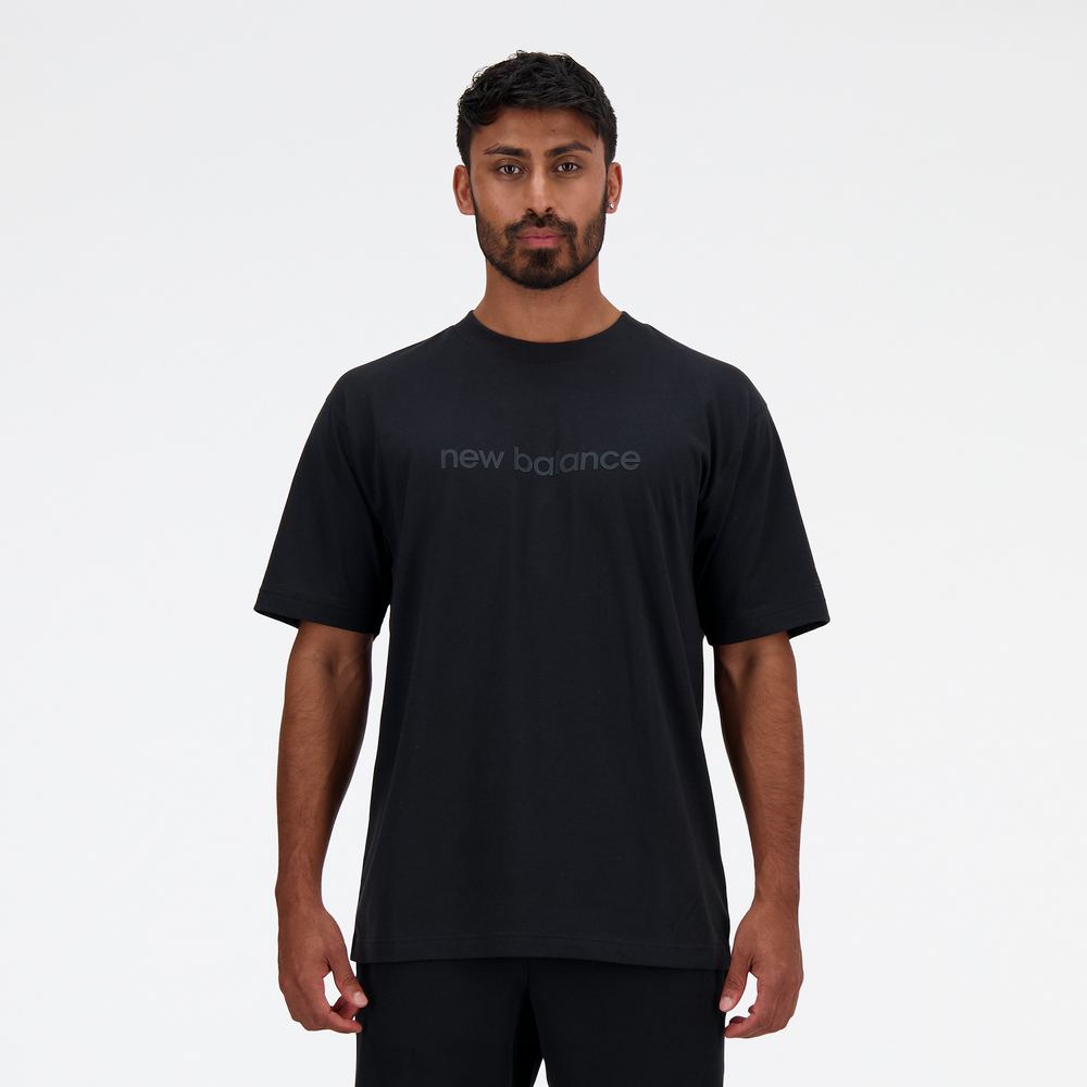 Férfi póló New Balance MT41559BK – fekete