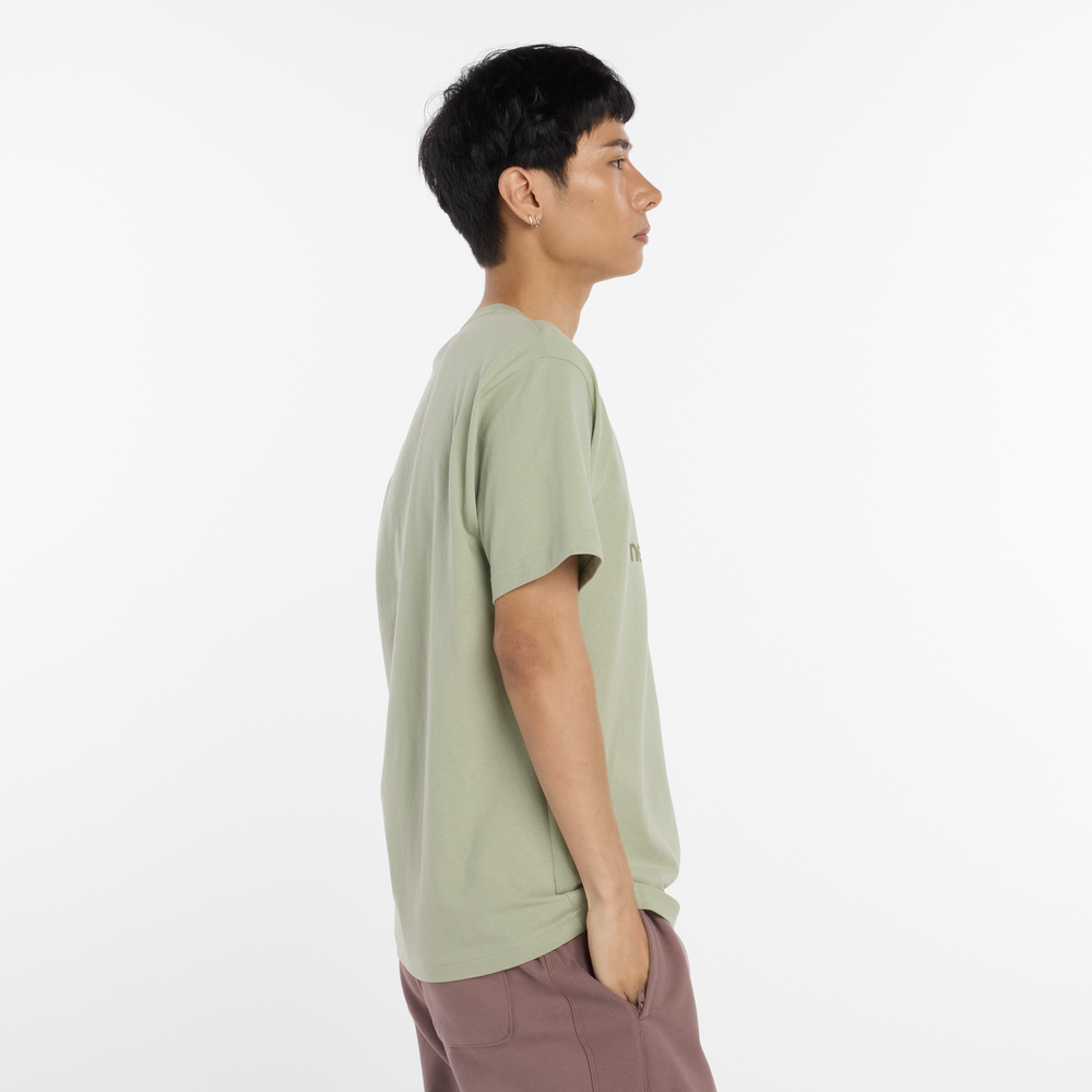 Férfi póló New Balance MT51500GAS – zöld