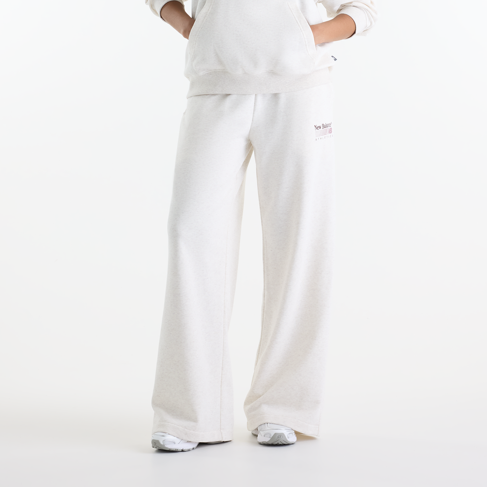 Női nadrág New Balance WB62412FLIT – fehér