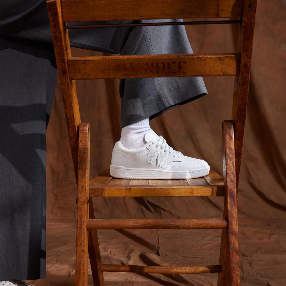 Unisex cipő New Balance BB480L3W – fehér