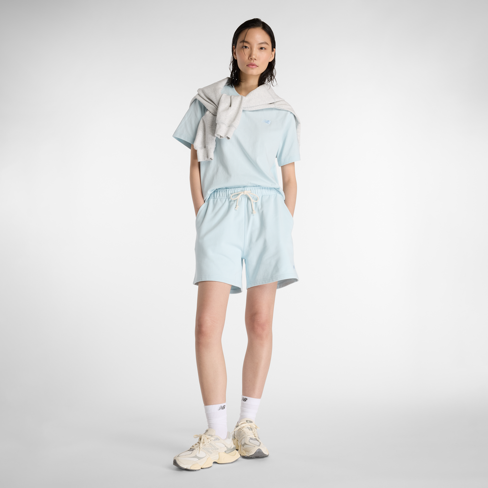 Női rövidnadrág New Balance WS41508FRL – kék
