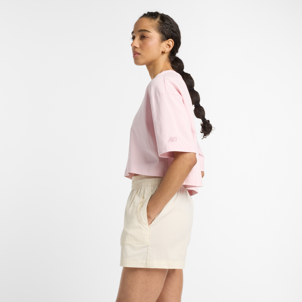 Női póló New Balance WT51935RSG – rózsaszín