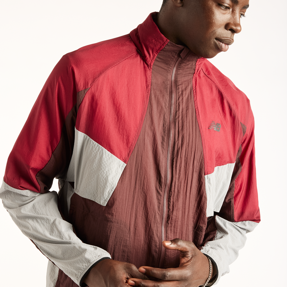 Férfi kabát New Balance RC – bordó