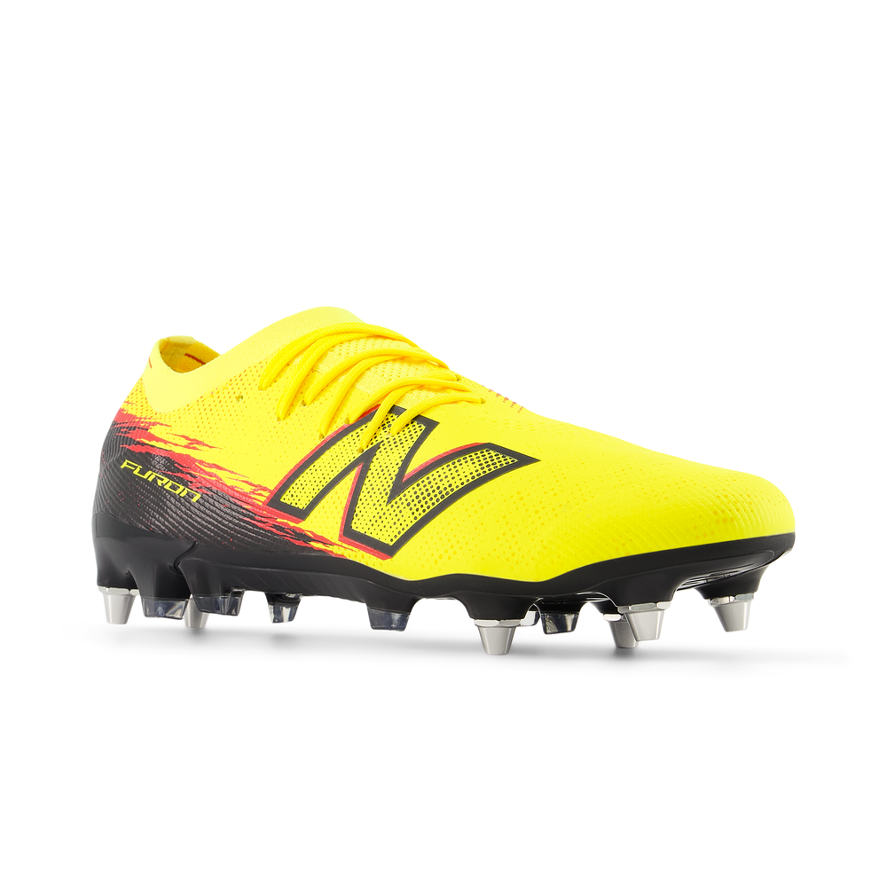 Férfi focicipő New Balance FURON ELITE SG V8 UF1S93W – sárga