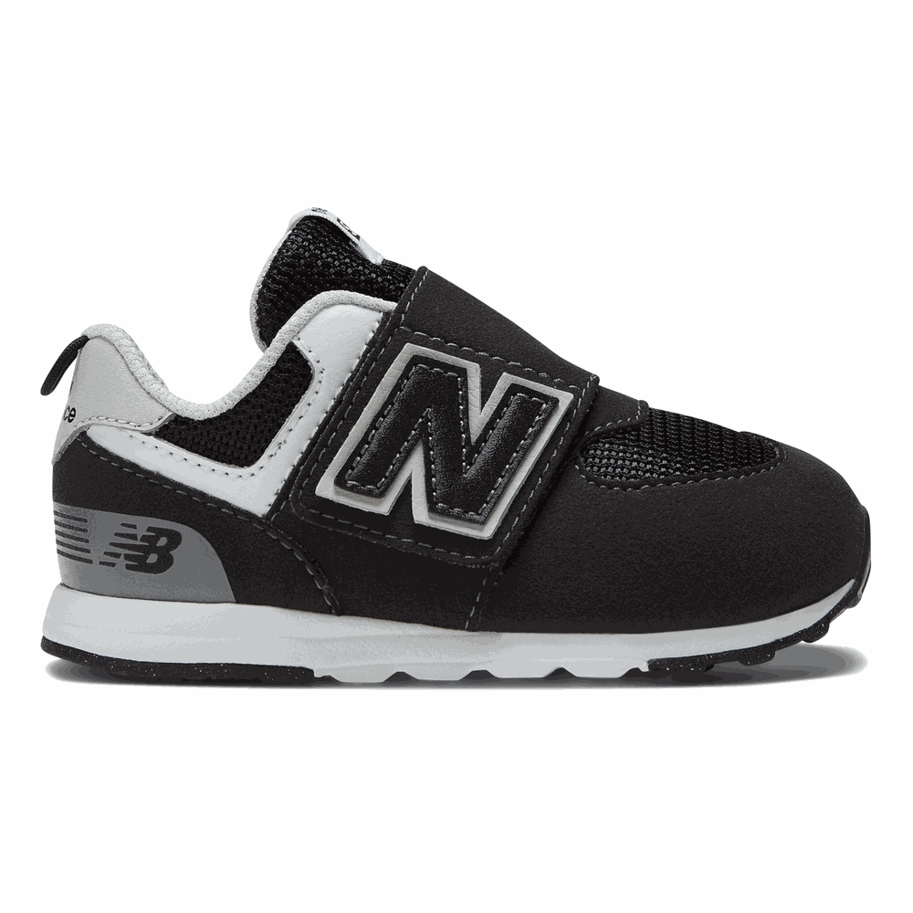 Gyermekcipő New Balance NW574BK – fekete