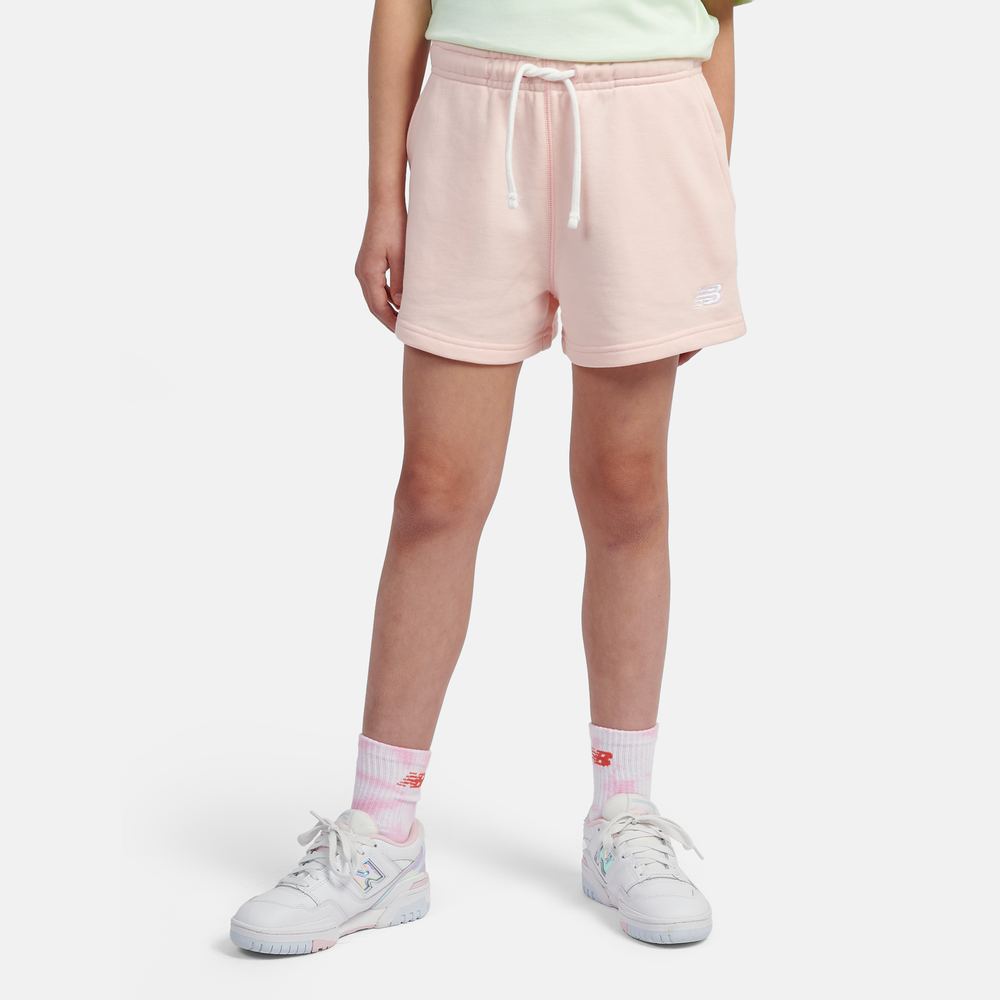 Gyermek rövidnadrág New Balance LAKG0006PIE – rózsaszín