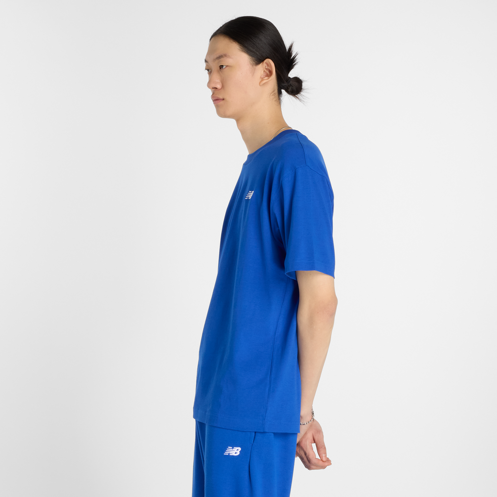 Férfi póló New Balance MT41509BUM – kék