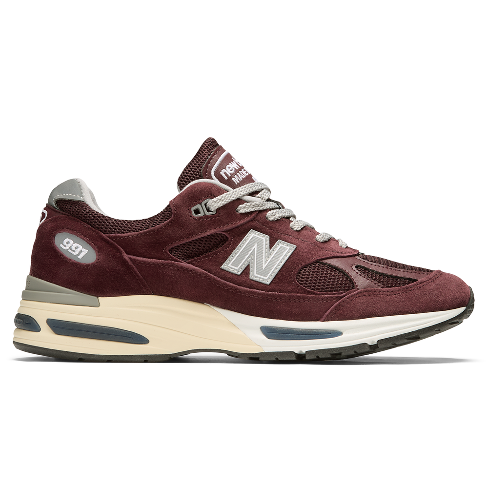 Unisex cipő New Balance U991AU2 – bordó